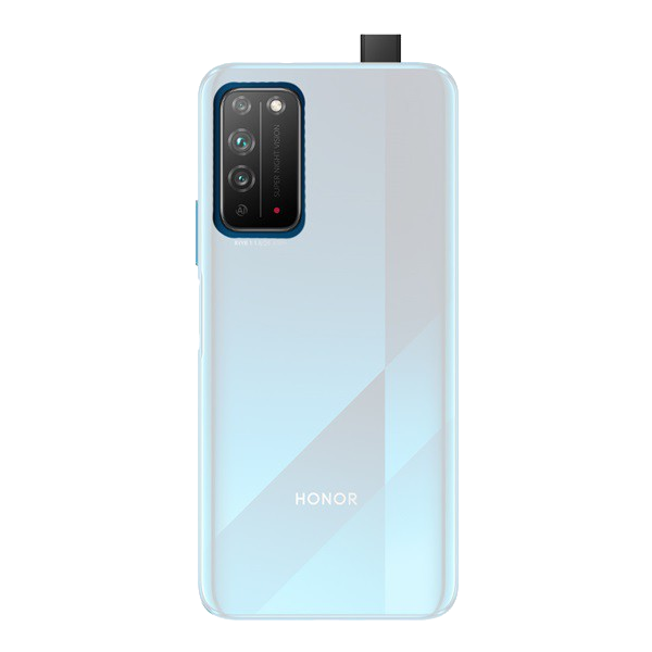 Műanyag telefonvédő (gumírozott) ÁTLÁTSZÓ [Honor X10 5G] (5996457990610)