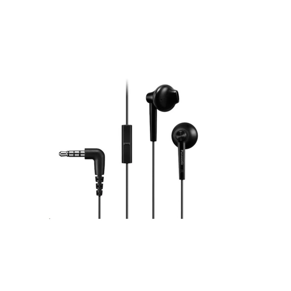 Panasonic RP-TCM55E-K in-ear fülhallgató mikrofonnal fekete