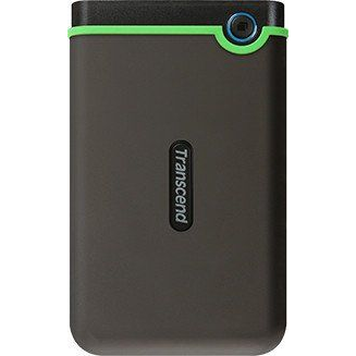 Transcend TS4TSJ25M3C 25M3C StoreJet M3 Portable HDD, 4TB, USB3.1 ,Type C to Type-A, 2.5", Black