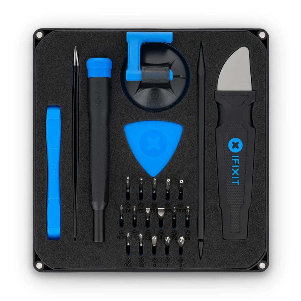 iFixit Essential Electronics Toolkit phone/smartphone Opening pick szerszámkészlet okos eszközökhöz (EU145348-5) (EU145348-5)