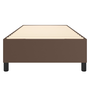 Cadru de pat box spring, maro, 90x200 cm, piele ecologică