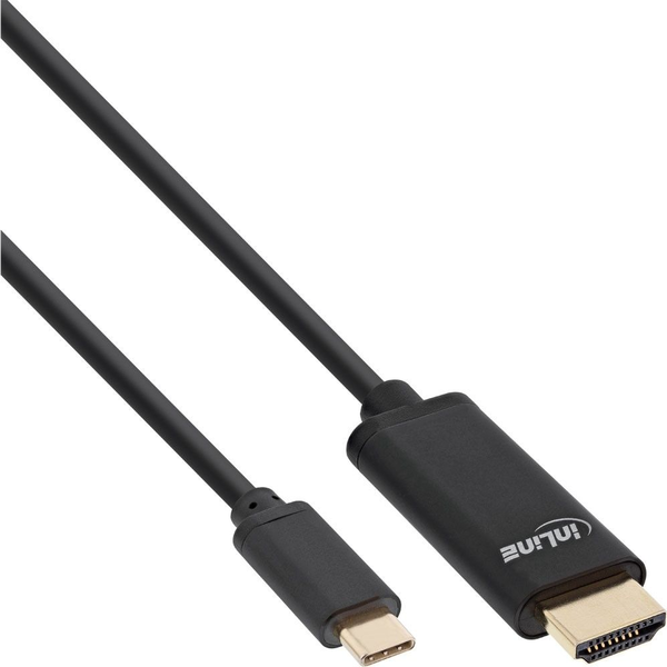 InLine 64113 cavo e adattatore video USB tipo-C