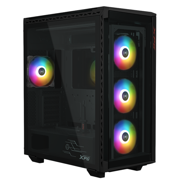 XPG BATTLECRUISER II PST Midi Tower Sort