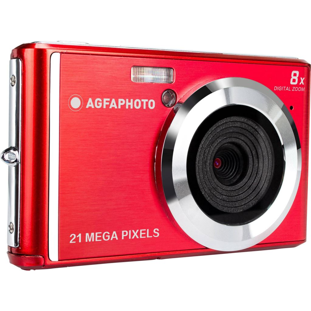 Agfaphoto Kompakt fényképezőgép 21 Mp piros (DC5200RD) (DC5200RD)