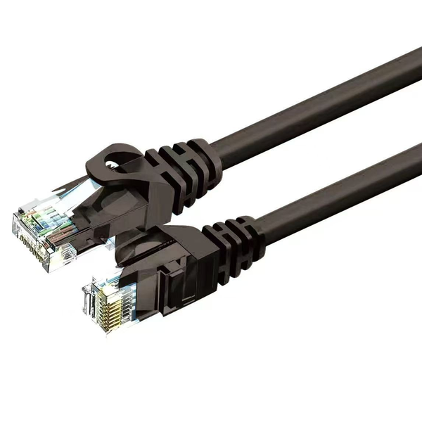 ZOY Kabel Sieciowy Ethernet Cat. 6 UTP CCA Czarny 0.25m