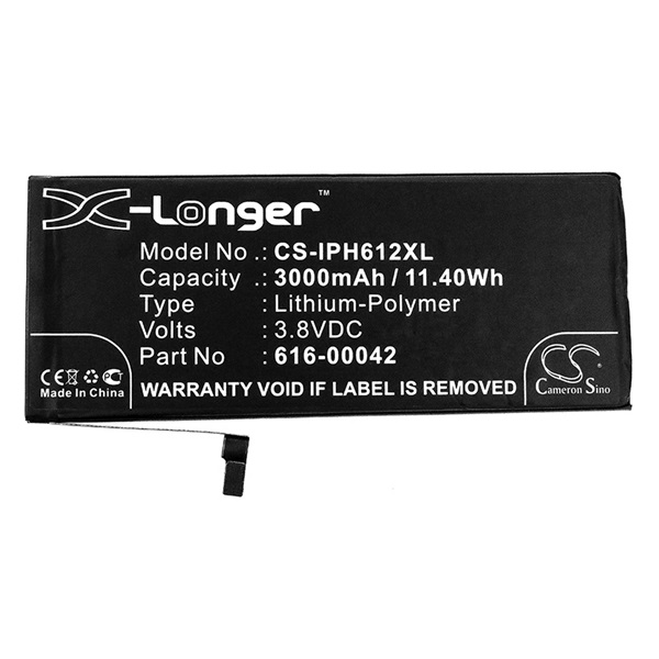 Cameron Sino CS-IPH612XL Apple iPhone 6S Plus 5.5 Telefon akkumulátor 3000 mAh