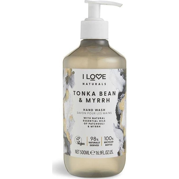 I love Naturals Hand Wash żel do mycia rąk Tonka Bean & Myrrh 500ml