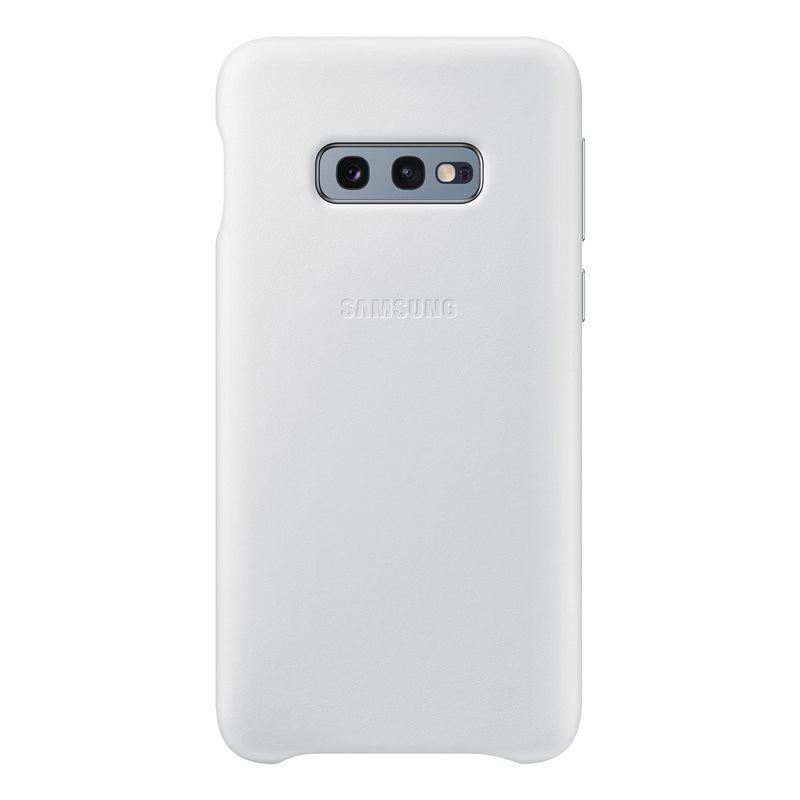 Samsung Leather Cover Galaxy S10e bőrtok fehér (EF-VG970LWEGWW) (EF-VG970LWEGWW)