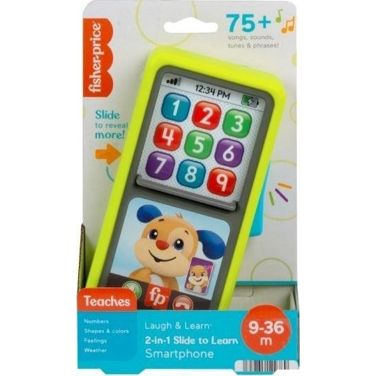 Fisher-Price 2 az 1-ben tanuló okostelefon (HNL43) (HNL43)