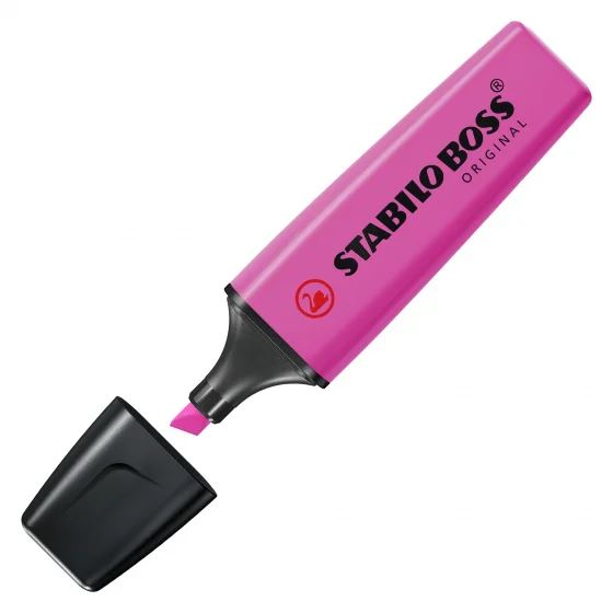 STABILO BOSS ORIGINAL speedmarker 1 stk Mejselspids Violet