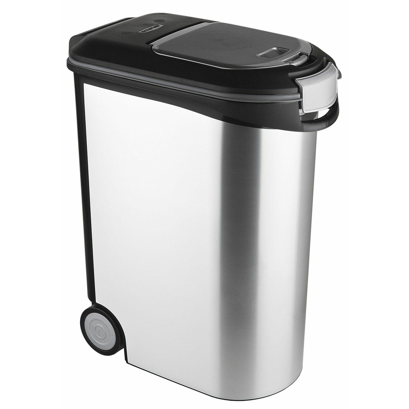 Curver Háziállateledel tároló 20 kg 54 L ezüst 794074 (214477)