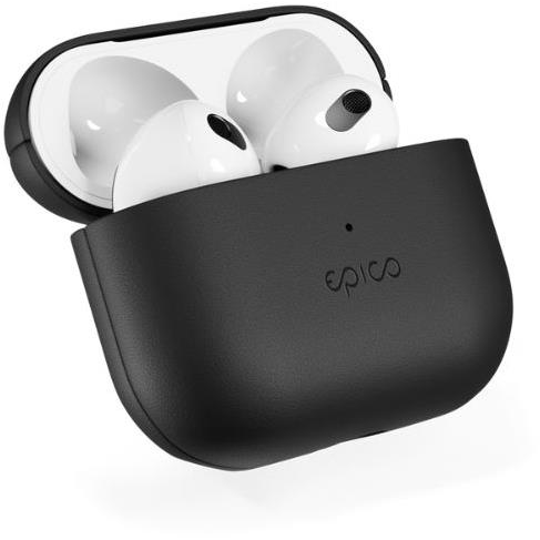 Epico Leather Case Airpods 4/4 (ANC) - fekete (9911131300045)