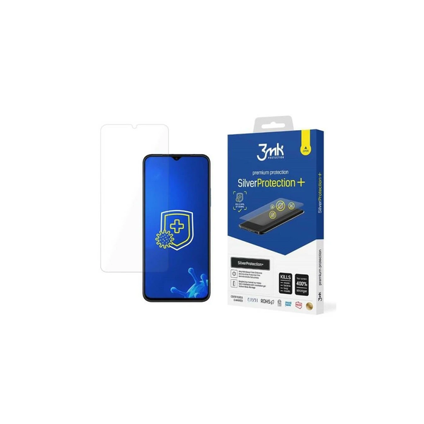 3MK Silver Protect+ Huawei Nova Y61 készülékhez antimikrobiális, nedvesen alkalmazandó fólia