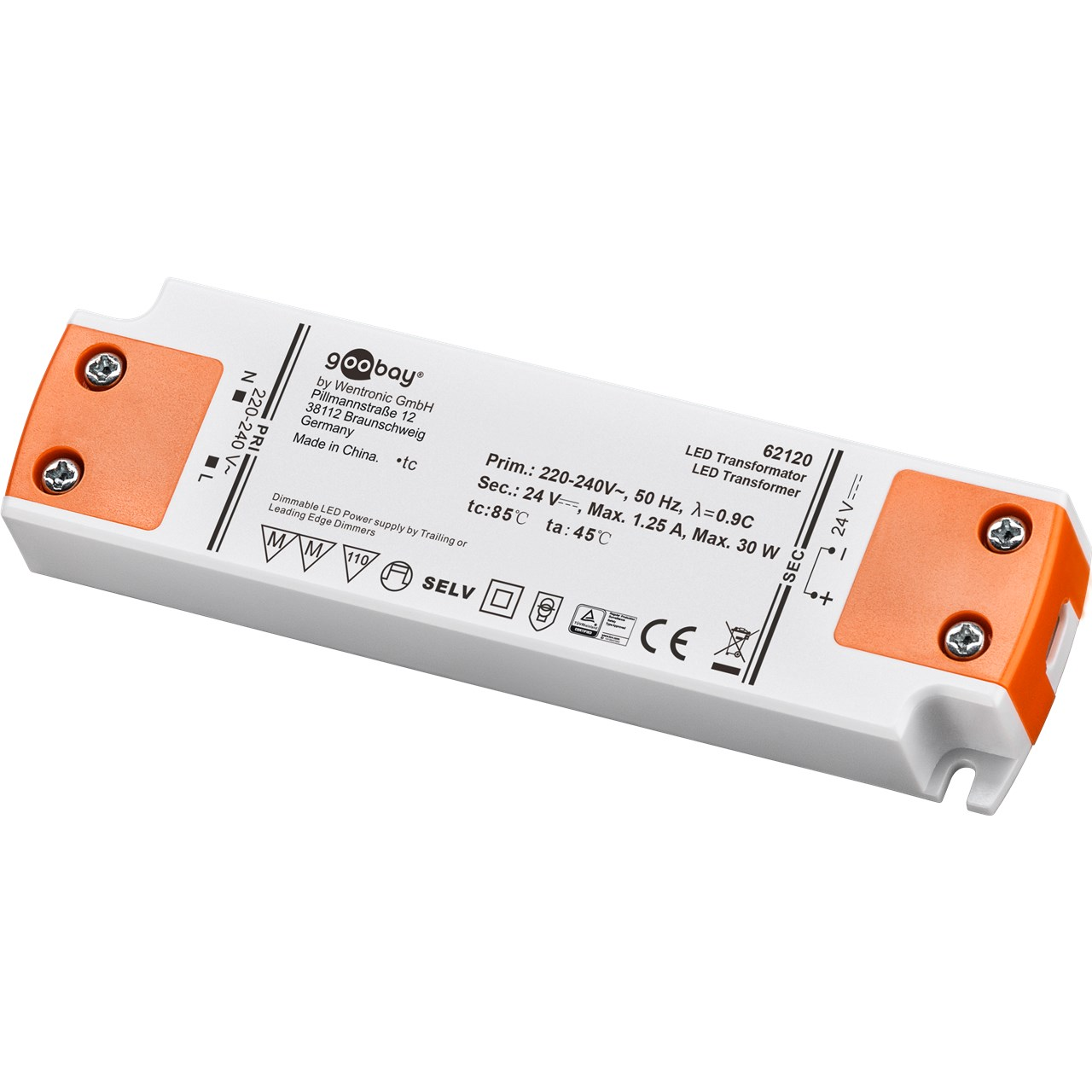 Goobay 30W LED Transzformátor (62120) (62120)