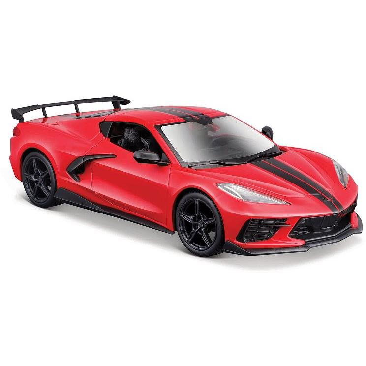Maisto 2020 Chevrolet Corvette Corvette Stingray Coupe, piros (090159315346)