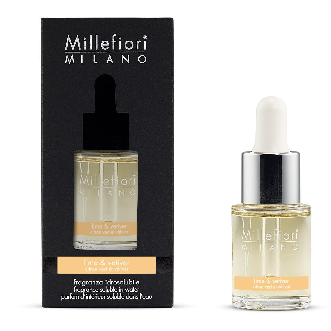 MILLEFIORI MILANO Lime &amp; Vetiver 15 ml (8051938692357)