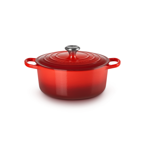 Le Creuset Signature 26cm Öntöttvas főzőedény - Piros