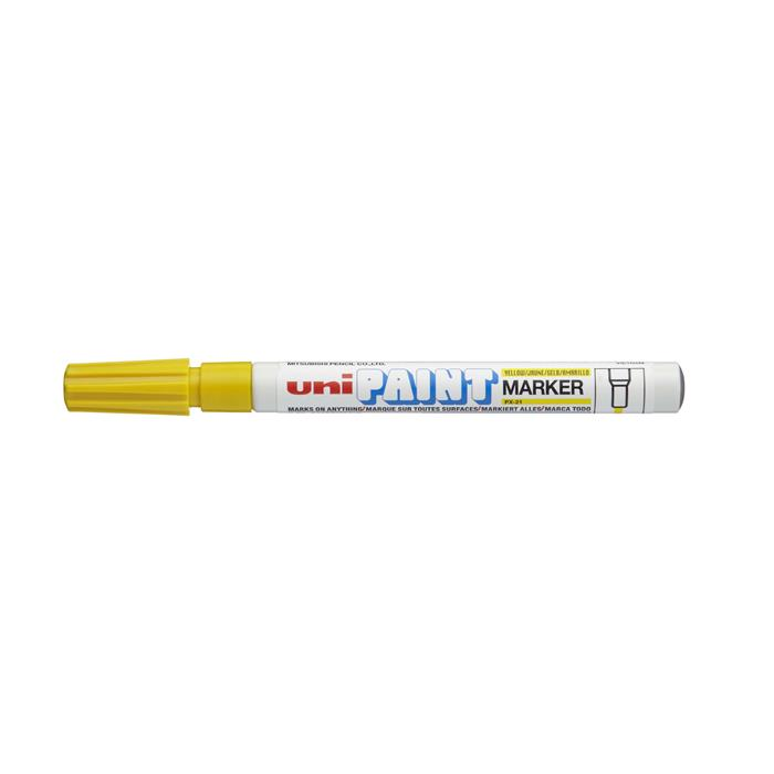Uni PX-21 0.8-1.2mm Lakkmarker - Sárga (PX-21(L) YELLOW(EU))