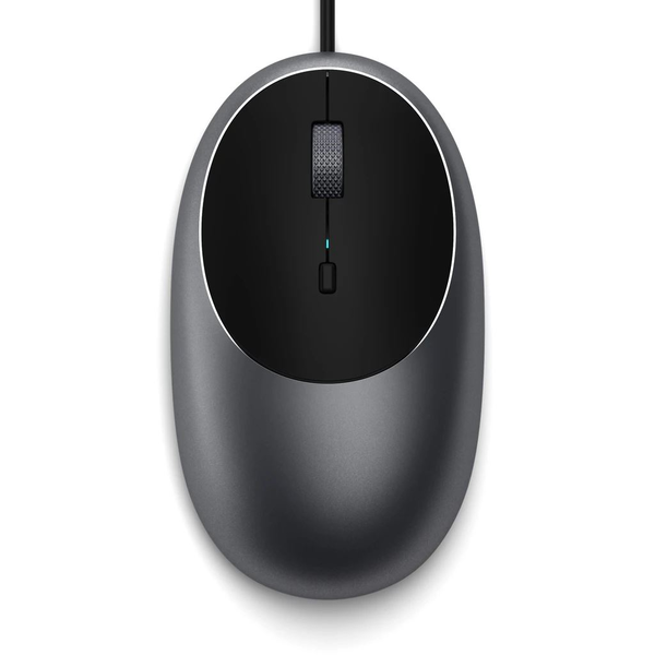 Satechi C1 USB-C vezetékes egér asztroszürke