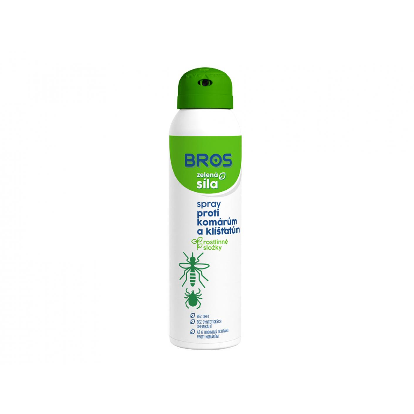BROS Zelená sila szúnyogok és kullancsok ellen, 90 ml (5904517368569)