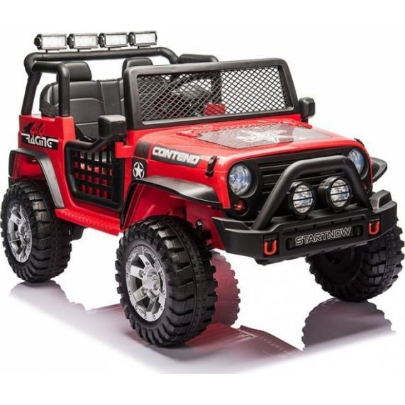 XMX618 7510 Jeep 4 Motoros Elektromos Kisautó - Lakk Piros (7510)