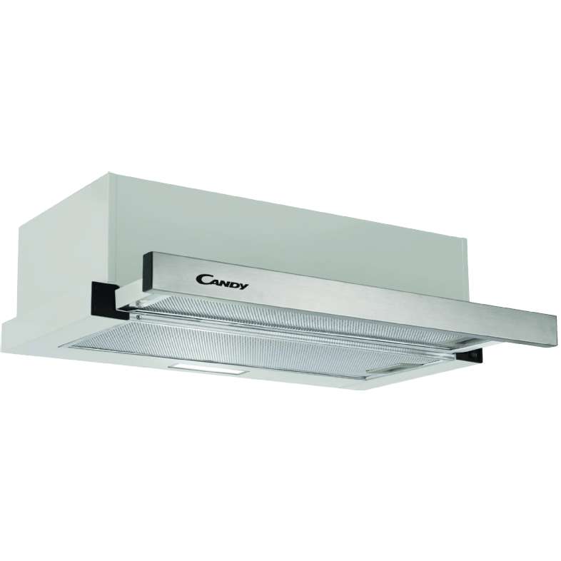 Candy CBT6130/3X Beépíthető Teleszkópos Páraelszívó 60cm Ezüst (CBT6130/3X)