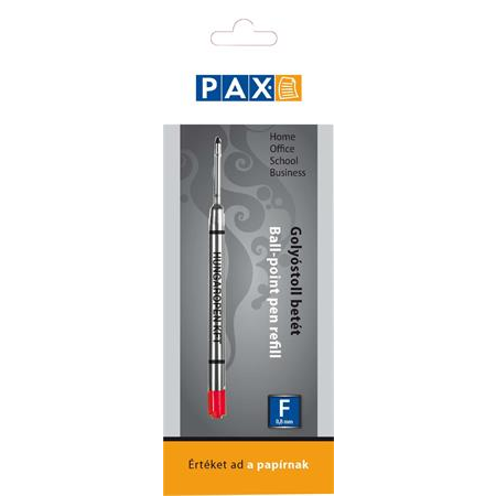 PAX Golyóstollbetét - 0.8mm / piros (PAX4030079)