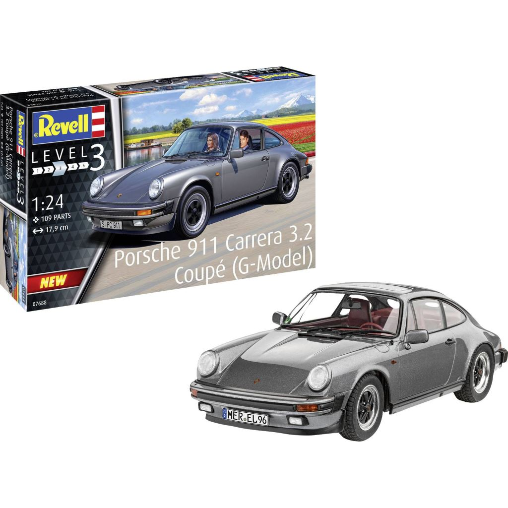 Revell RV Porsche 911 G Model Coupé Autómodell 1:24 (07688) (RE07688)