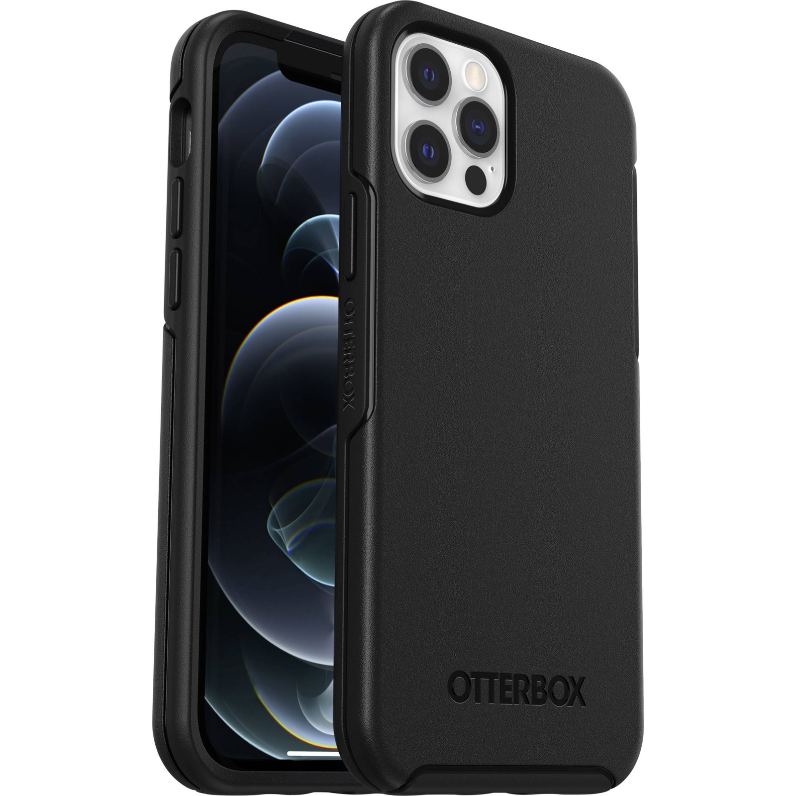 Otterbox Symmetry ProPack BULK Hátlap Apple iPhone 12/ 12 Pro tok fekete (77-66197) (OT77-66197)