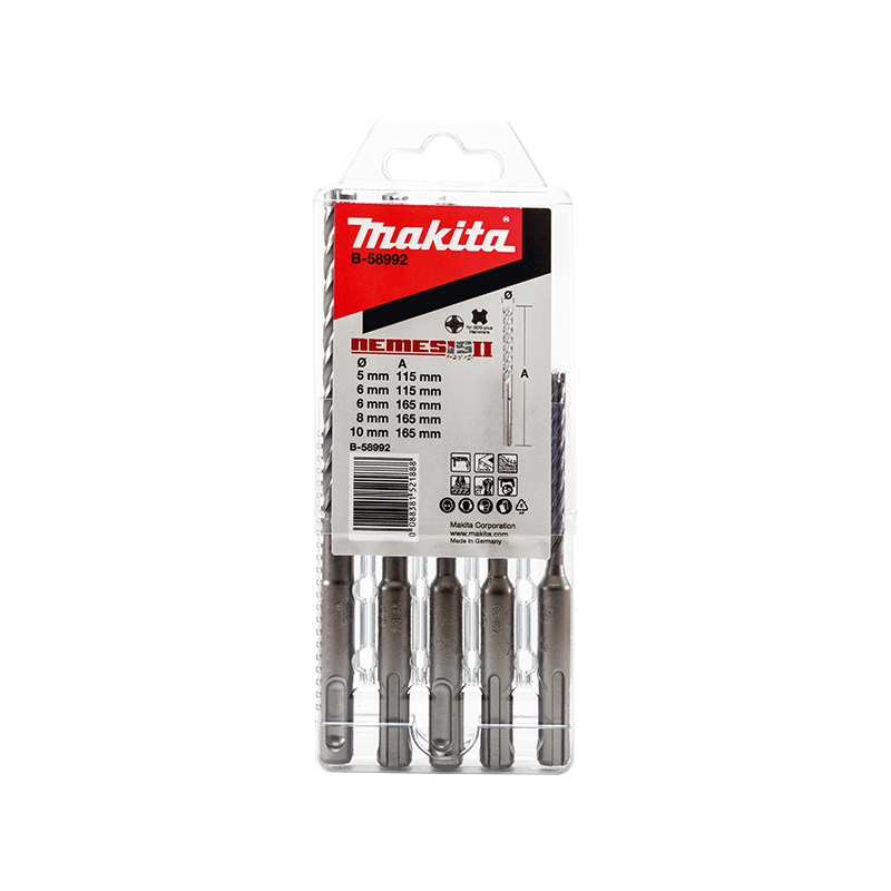 Makita B-58992 SDS-Plus Nemesis Fúrószár Készlet (5db/csomag) (B-58992)
