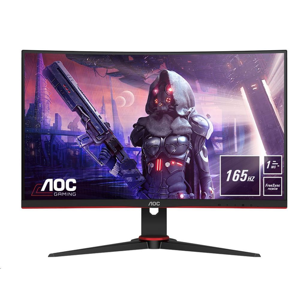 AOC G2 C24G2AE/BK 23,6" ívelt gaming monitor 165Hz