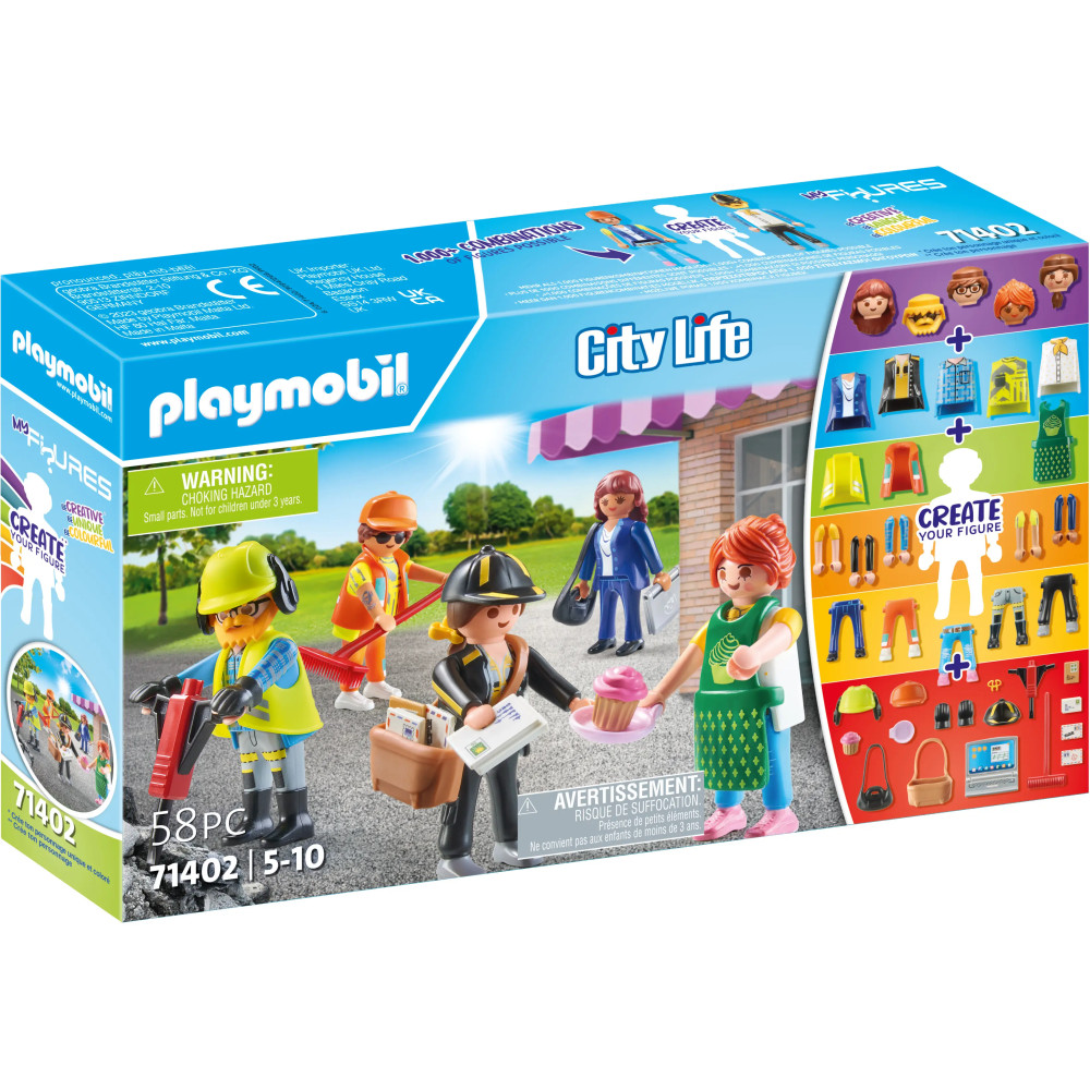Playmobil City Life My Figures: Városi élet (71402)