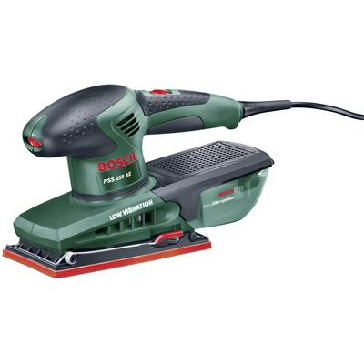 Rezgőcsiszoló Hordtáskával 250 W Bosch Home and Garden PSS 250 AE 0603340200 93 x 185 mm (0603340200)