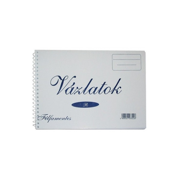 B4 famentes vázlatfüzet (P1115-0031)