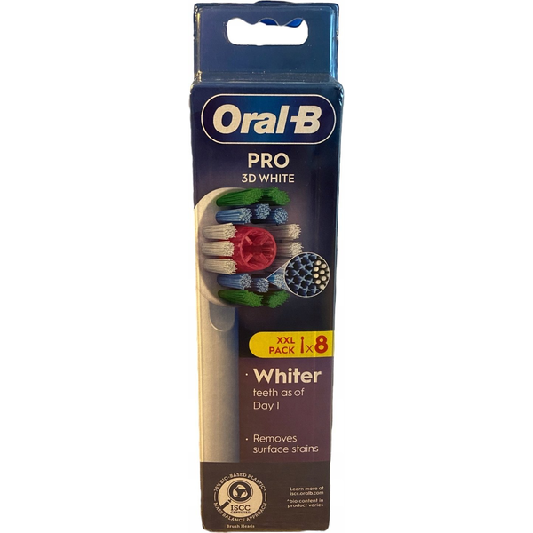 Oral-B 3D White 8 pz Bianco