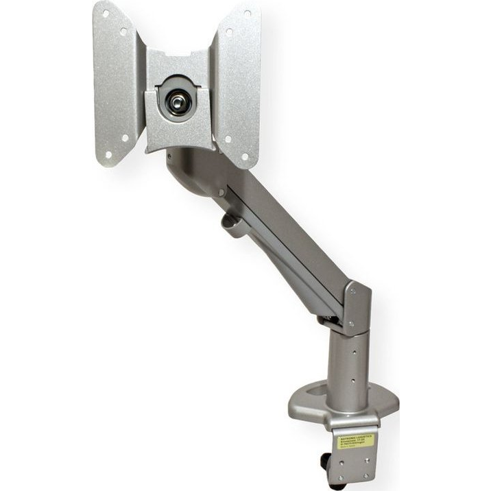 Roline Monitor asztali tartó 1 Kijelző(k) Ezüst (fémes) Dönthető, Állítható magasságú, Forgatható (17.03.1149)