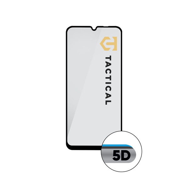 Tactical Glass Shield 5D Samsung Galaxy A14 5G kijelzővédő üvegfólia, fekete (8596311206290)