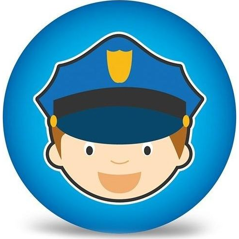 Artyk Piłka PVC 230MM - Policjant