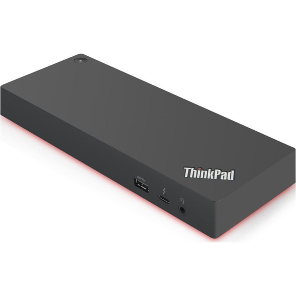Lenovo 03X7538 laptop dock & poortreplicator Bedraad Thunderbolt 3 Zwart