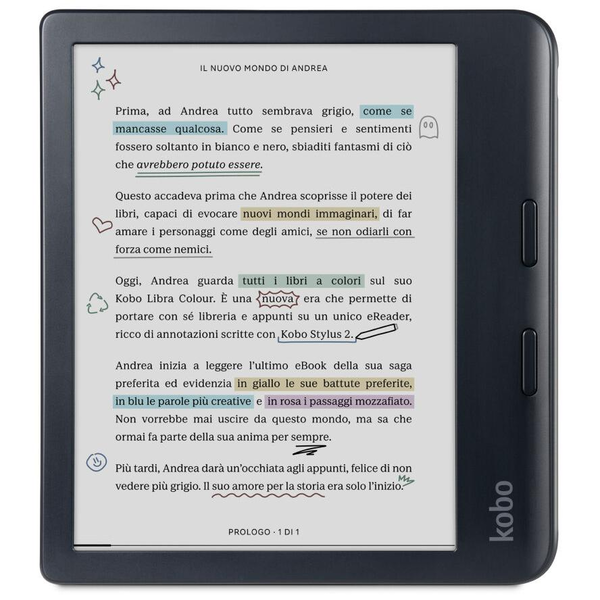KOBO Libra Colour 7" 32GB fekete