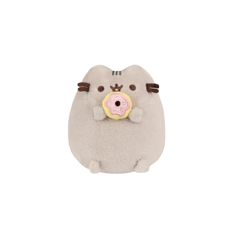 Daffi Pusheen fánkkal plüss figura - 13cm (P-228)