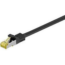  Goobay Patchcord, S/FTP, Cat7, 2m, czarny (91608)