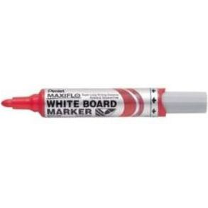 Pentel Marcador Pizarra Blanca Mwl-5s Trazo 2 Mm Punta Conica Bombeo Tinta Rojo Mwl5s...