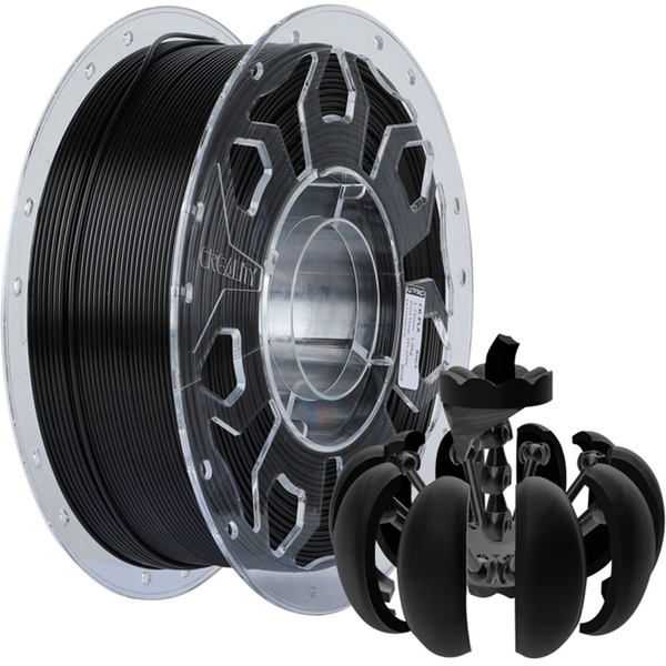 Creality Ender PLA 1.75mm čierna 1kg. Filament PLA+ pre 3D tlač 1000g.