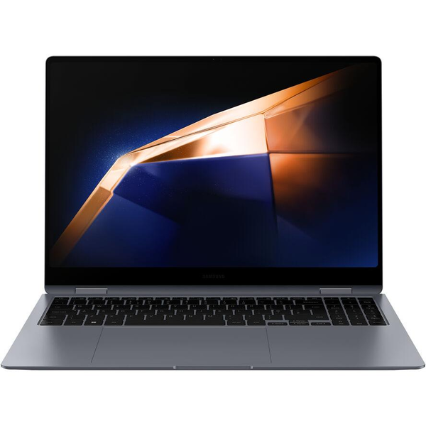 Samsung NP960QGKA Intel Core Ultra 7 155H Laptop 40,6 cm (16") Dotyková obrazovka WQXGA+ 16 GB LPDDR5x-SDRAM 1 TB SSD Wi-Fi 6E (802.11ax) Windows 11 Home Šedá