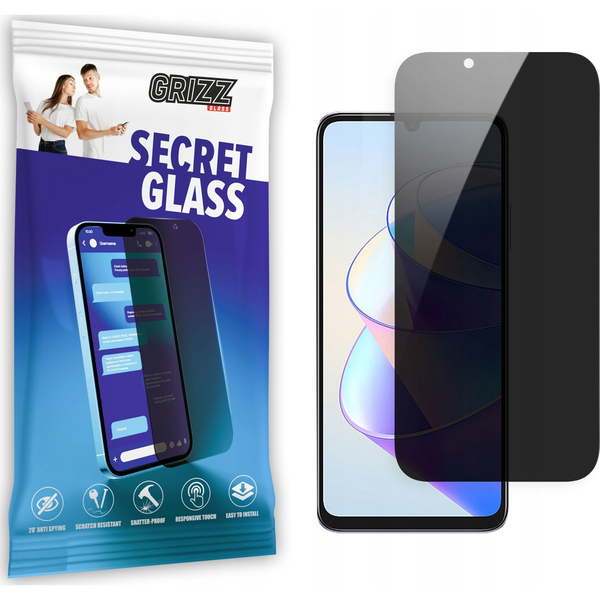  GrizzGlass Szkło prywatyzujące GrizzGlass SecretGlass do Honor Play 40 Plus