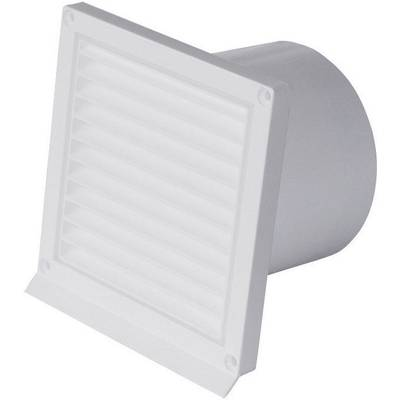 Ventilátor fedél, visszatorlódás gátló szeleppel, műanyag, alkalmas a 10 cm átmérőjű csőhöz Wallair NW100 RSK (N32830)
