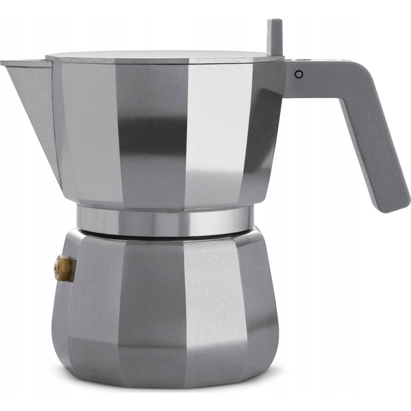 Alessi DC06/3 Mokka Espresso 3 személyes kotyogós kávéfőző 150ml - Ezüst