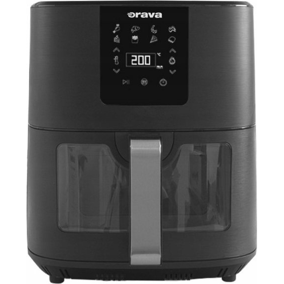 ORAVA Airy-4 Air fryer Forrólevegős sütő 1700W 7L Fekete (Airy-4)