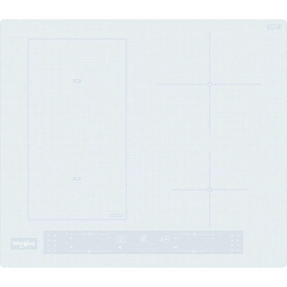 Whirlpool WL B4560 NE/W Fehér Beépített 59 cm Zónás indukciós főzőlap 4 zóna (WL B4560 NE/W)